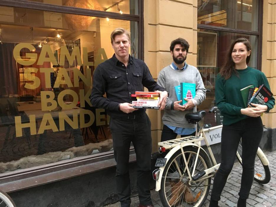 En bokhandel i Gamla stan