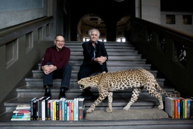 Dan Israel och Henning Mankell